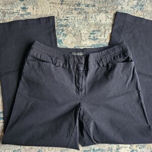 Lane Bryant Black Straight Leg Pants Size 14